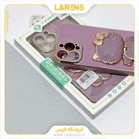 کاور برند i-Kura سری Kitty مدل iPhone 13 رنگ Purple