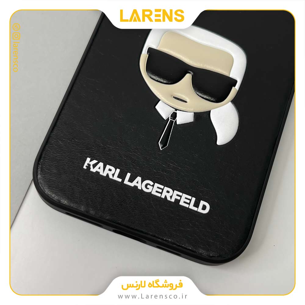 كاور Karl Lagerfeld اورجينال سری Karl ايفون 13پرو - Black