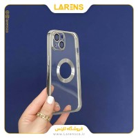 کاور برند  Berlia سری Glitter مدل iPhone 13 رنگ Silver