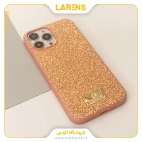 کاور برند پولوکا  ایفون 13 پرو مکس مدل سواروسکی _ رنگ Pink