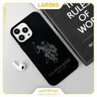کاور U.S Polo ASSN اورجینال سری Rock ایفون 13 پرو مکس  - Black