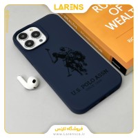 کاور U.S Polo ASSN اورجینال سری Rock ایفون 13 پرو مکس  - Blue