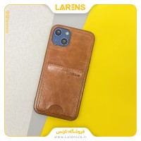 کاور Coblue  اورجینال مدل Leather  ایفون 13 قهوه ای