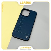 کاور BMW اورجینال سری Monster Leather ایفون 14 پرو مکس - Blue