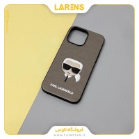 کاور Karl Lagerfeld اورجینال سری Karl ایفون 14 پرو مکس - Khaki