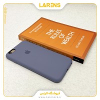 کاور سیلیکون 6 پلاس كد 28 - رنگ Lavender Gray