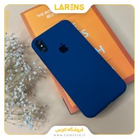 سیلیکون ایفون ایکس کد 20 - رنگ Navy Blue