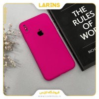 سیلیکون ایفون ایکس کد  38 - رنگ Shiny Pink