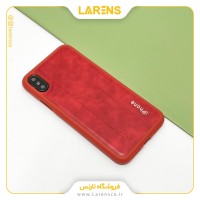کاور Poco Leather سری چرم ایفون Xs رنگ Red